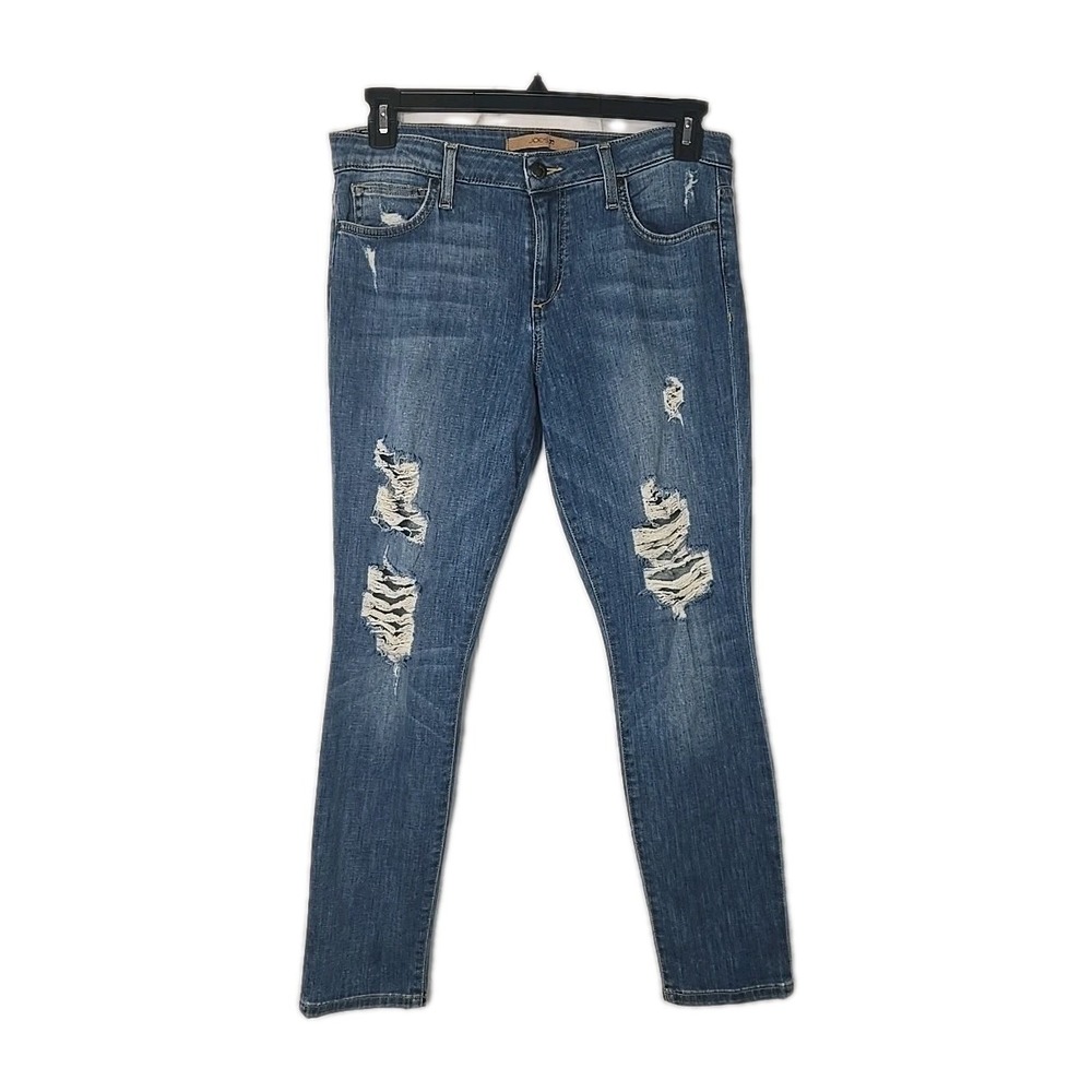 Joe's Jeans‎ Women's Size 30 BERDINE Destroyed Lightweight Denim Skinny Jeans